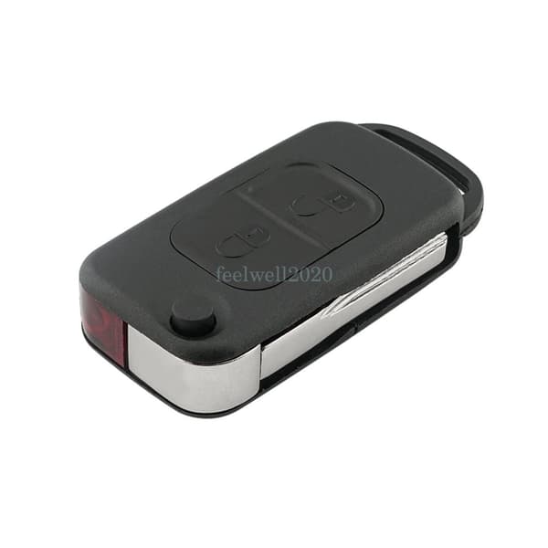 For Mercedes SLK R170 1998 1999 2000 2001 2002 2003 2004 2B Flip Key Fob Case