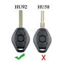 Miniatyrbilde 4 av 7: 3 Button Remote Key Fob 433MHz EWS for BMW 3 5 6 7 8 Series M3 M5 M6 X5 X3 Z3 Z4