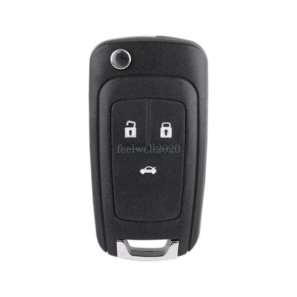 3 Button Flip Key Fob Case for Vauxhall Opel Insignia 2009 2010 2011 2012 2013