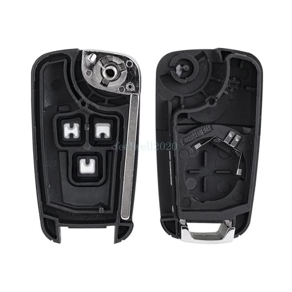 3 Button Flip Key Fob Case for Vauxhall Opel Insignia 2009 2010 2011 2012 2013