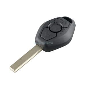 3 Button Remote Key Fob 433MHZ Uncut Blade Replace For BMW E46 E39 3 5 7 Series