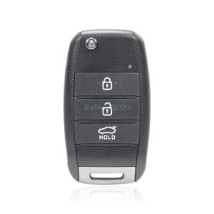 3 Button Remote Flip Key Fob Case For KIA Sportage CEED Sorento Rio Soul Optima
