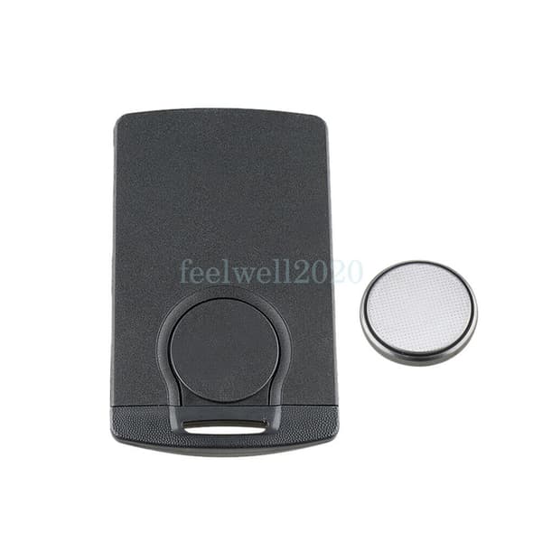 4 Button For Renault Laguna Megane Clio Scenic Smart Key Card Key Shell Battery