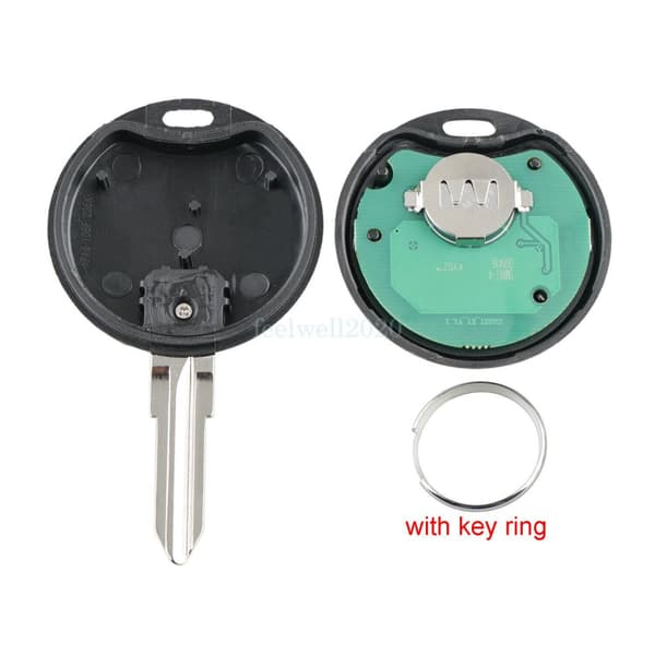 433MHz For Smart K City Roadster Fortwo Forfour Coupe Remote Key Fob 3 Buttons