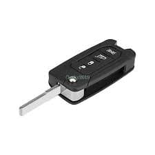 4 Buttons Car Flip Remote Key Fob Case For Jeep Renegade 2014-2021 & Wrangler