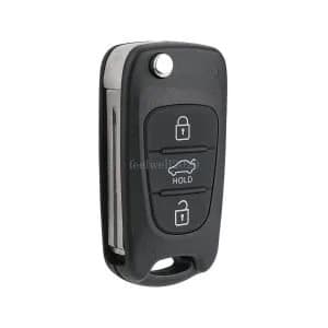 3Button Remote Key Fob Case Blank Blade For Kia Sportage Soul Rio 2011 2012 2013