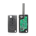 Pikkukuva 5 / 7: For Citroen C2 C3 C4 Picasso 3 Button Flip Remote Key Fob Chip CE0523 ASK 433Mhz