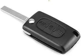 For Citroen C4 Grand Picasso C5 C6 C8 Light 3 Button Flip Remote Key Fob Case