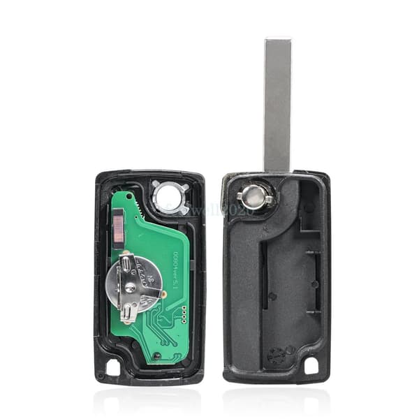 433Mhz 3 Button Remote Key Fob for Citroen C2 C3 C5 C4 Picasso Peugeot ID46 Chip