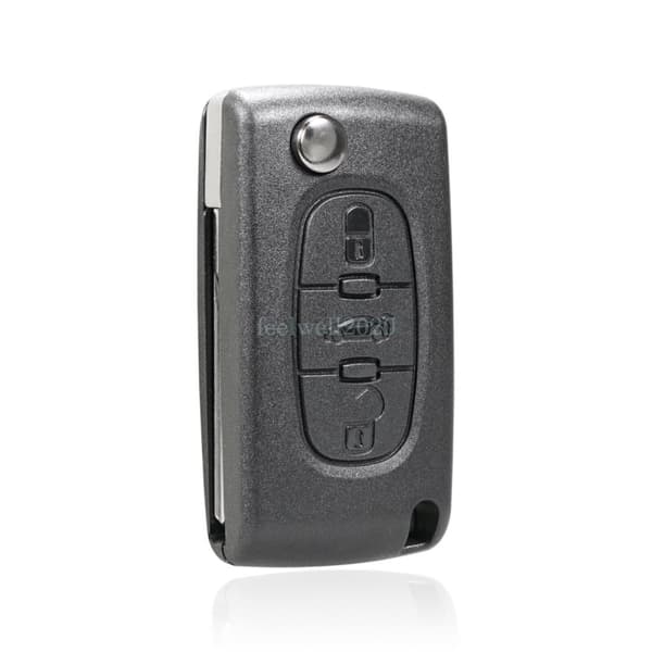 For Peugeot 207 307 308 407 607 Citroen CE0523 3 Button 433Mhz Remote Key Fob