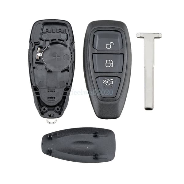 3 Button Car Key Case Cover Blade For Ford Fiesta Focus Mondeo C-Max Galaxy Kuga