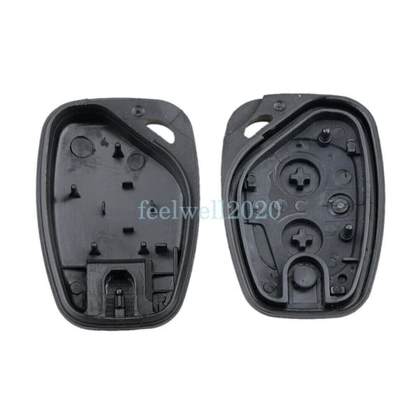 Key Fob Case + CR1220 Battery For Renault Trafic Kangoo Vauxhall Movano Vivaro