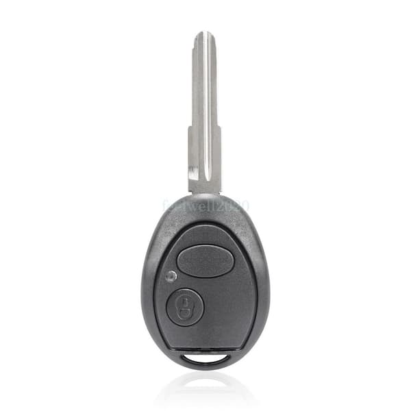 2 Button Remote Key Fob Case + Blade For Land Rover 75 MG ZT Defender Freelander