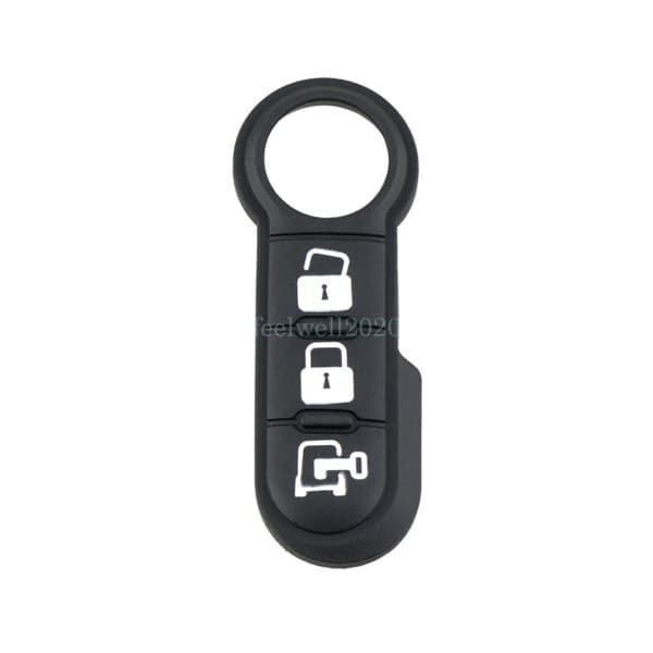 3 Button Remote Key Fob Rubber Pad For Fiat Ducato Citroen Relay Peugeot Boxer
