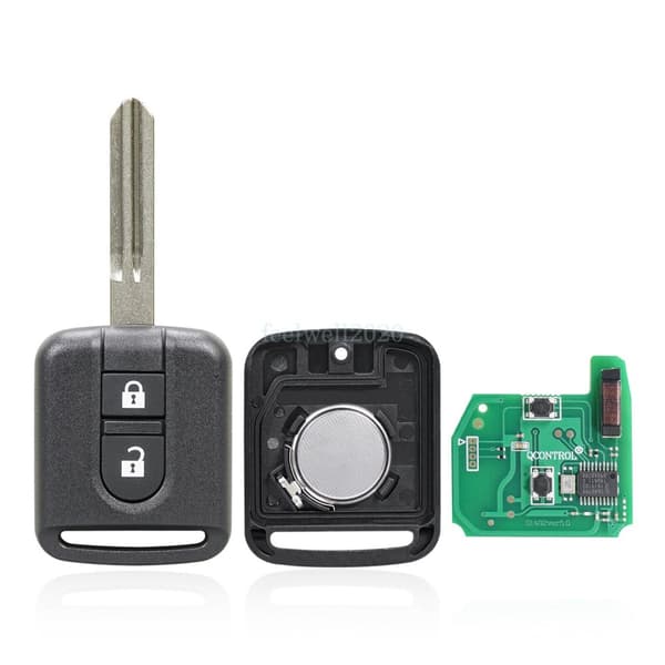 For Nissan Note E11 2007 2008 2009 2010 2011 2012 2013 2B Remote Key Fob 433MHz