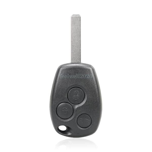 3Button Key Fob Case Shell For Renault Trafic Clio Modus Kangoo Twingo VA2 Blade