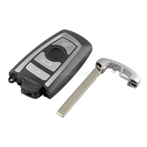 For BMW 1 3 5 7 Series F10 F20 F30 F40 4 Button Remote Key Fob Case Shell Blade