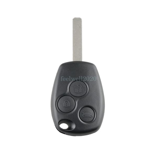 3 Button Remote Key FOB Case Shell For Clio Modus Kangoo Vauxhall Movano Vivaro