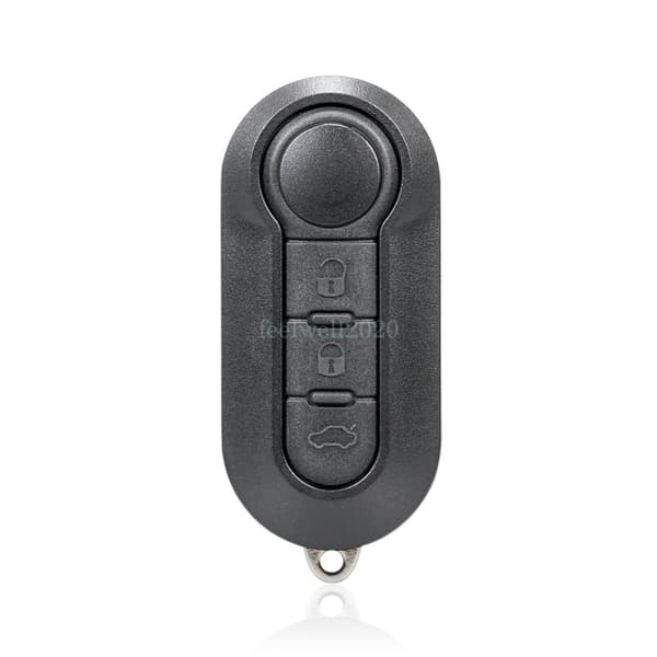 3Button Flip Key Fob Case For Fiat Punto 500 Bravo Ducato Peugeot Expert Partner