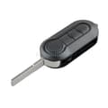 Miniatyrbilde 2 av 7: 3Button Flip Key Fob Case For Fiat Punto 500 Bravo Ducato Peugeot Expert Partner