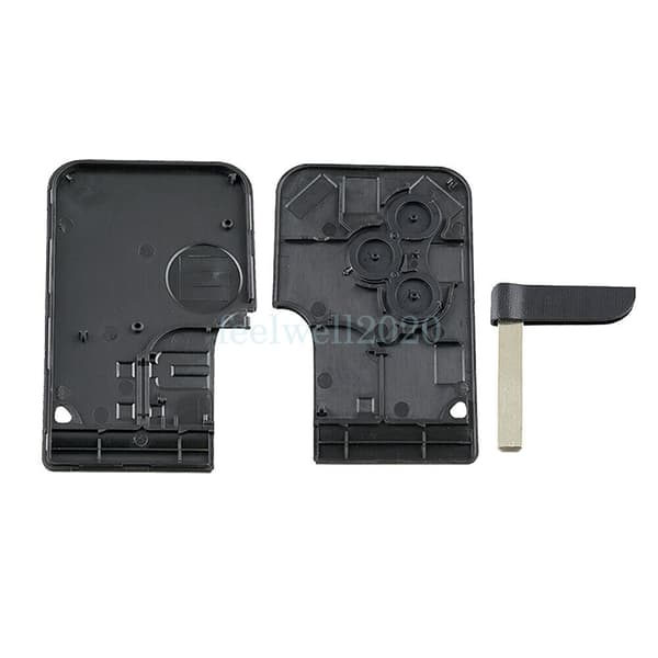 3 Button Card Key Fob Case Cover For Renault Megane Scenic 2 Clio Repair Kit