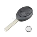 Miniatyrbilde 1 av 7: 2 Button Remote Key Fob Case Cover + Battery CR2032 For BMW Mini Cooper R50 R53