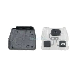 For Toyota Avensis 2004 - 2009 3 Button Remote Car Key Fob Case Cover Repair Kit