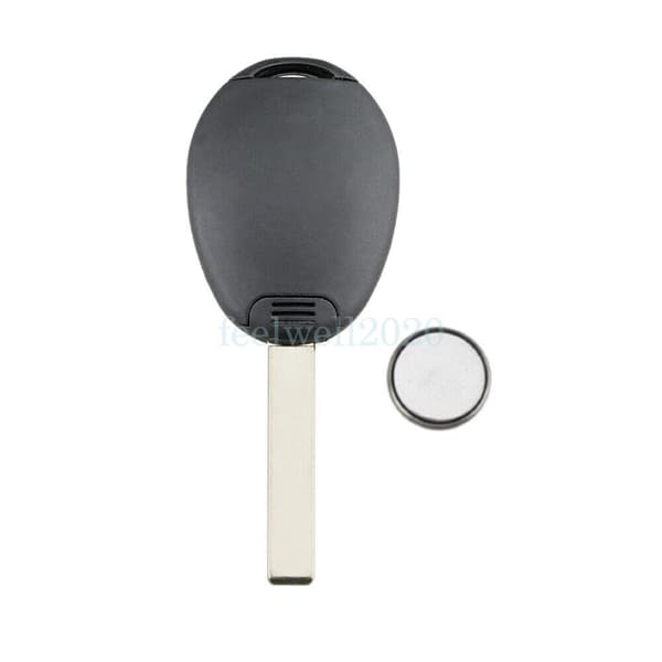 Remote Key Fob Case Battery For BMW Mini Cooper R50 R53 S 2001-2005 Replacement