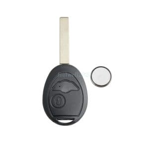Remote Key Fob Case Battery For BMW Mini Cooper R50 R53 S 2001-2005 Replacement