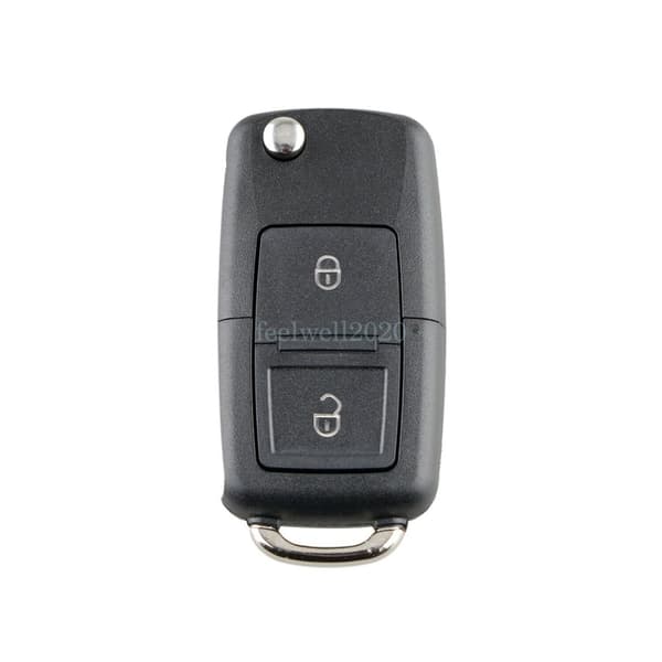 Replacement 2 Button Remote Key Fob Case For VW Volkswagen T5 Golf MK4 Polo Bora