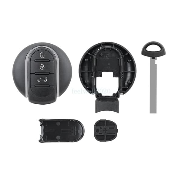 3 Button Smart Remote Car Key Fob Case For BMW Mini Cooper Clubman Convertible