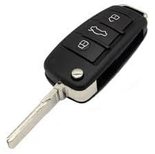 Remote Key Shell 3 Button Case Fob Cover For Audi A2 A3 A4 A6 A6L A8 TT Quattro