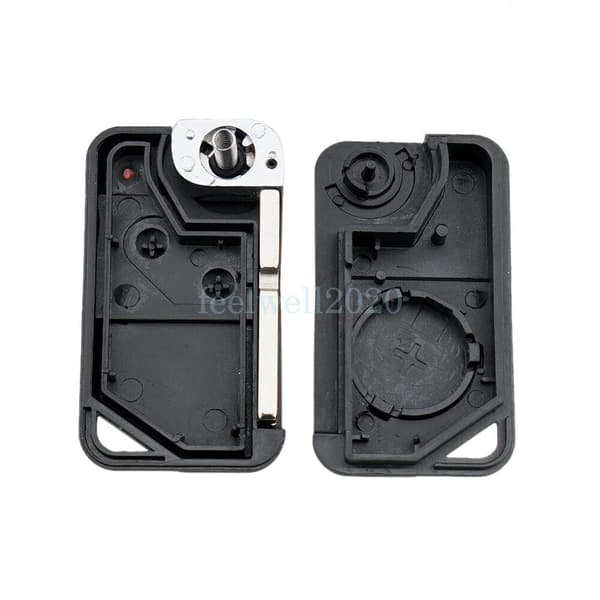 2 Button Flip Car Key Case For Range Rover P38 Land Rover 1994 - 2001 Remote Fob