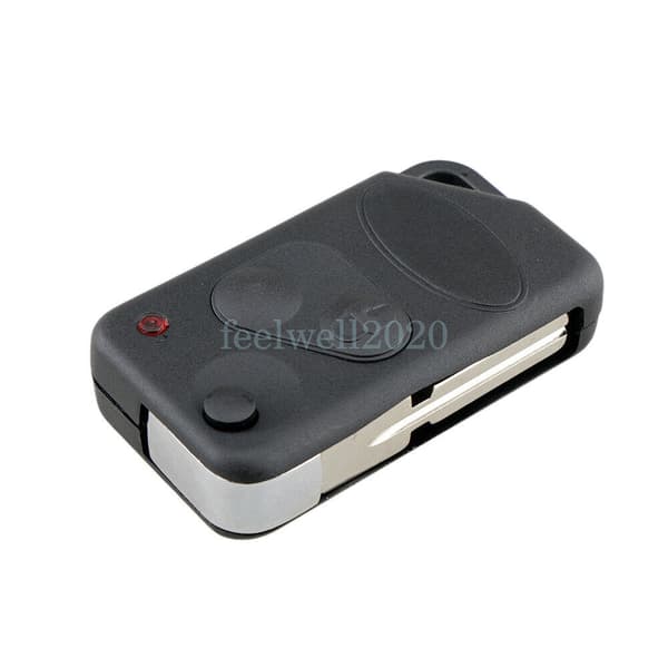 2 Button Flip Car Key Case For Range Rover P38 Land Rover 1994 - 2001 Remote Fob