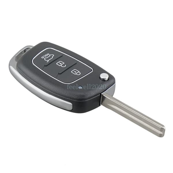 3 Button Key Fob Case For Hyundai i20 2012 2013 2014 2015 2016 2017 2018 2019