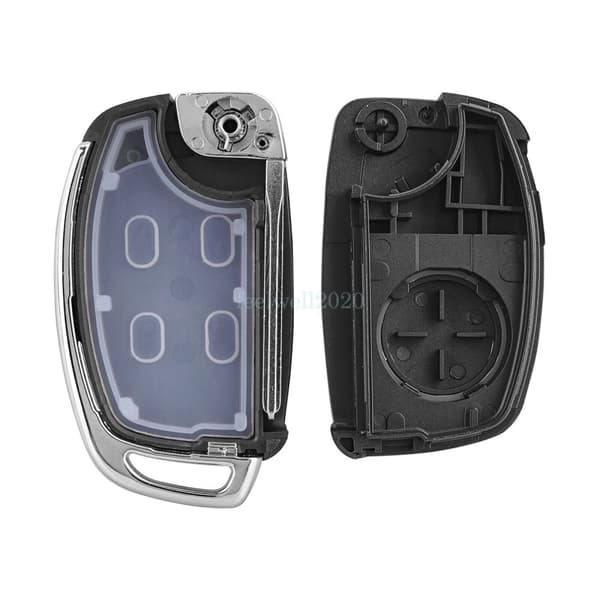 3 Button Key Fob Case For Hyundai i20 2012 2013 2014 2015 2016 2017 2018 2019
