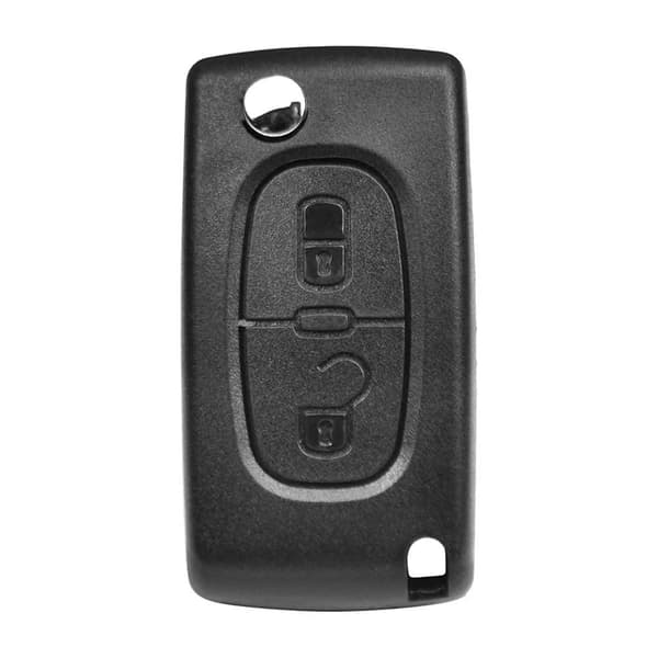 2 Button Remote Flip Key Fob Case Shell For Citroen C3 2005 2006 2007 2008 2009