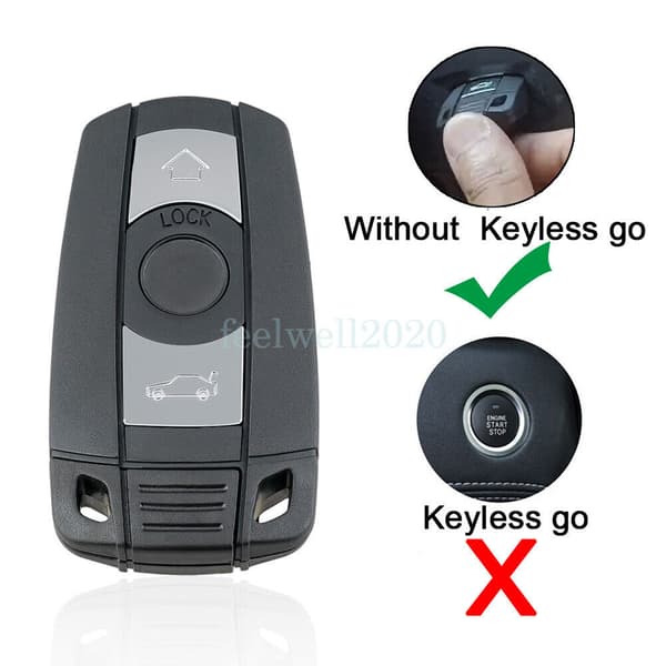 For BMW X5 E70 2007 2008 2009 2010 2011 2012 2013 Keyless Remote Car Key 868Mhz