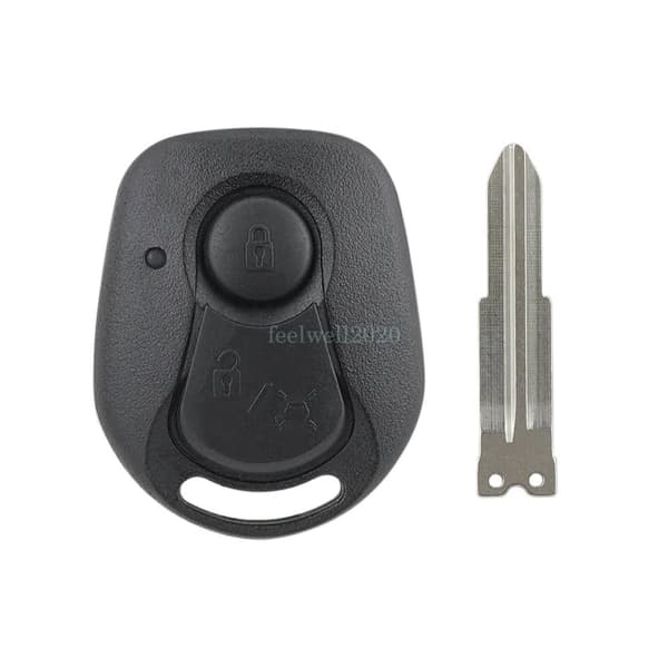 2 Buttons Car Remote Key Fob Shell For Ssangyong Actyon Kyron Rexton Case Cover