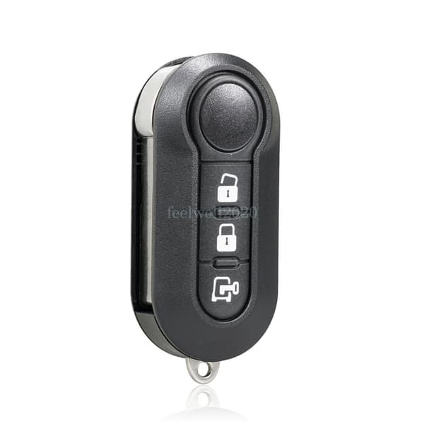For Peugeot Boxer Citroen Relay Fiat 500 Ducato Blade Flip Remote Key Fob Case