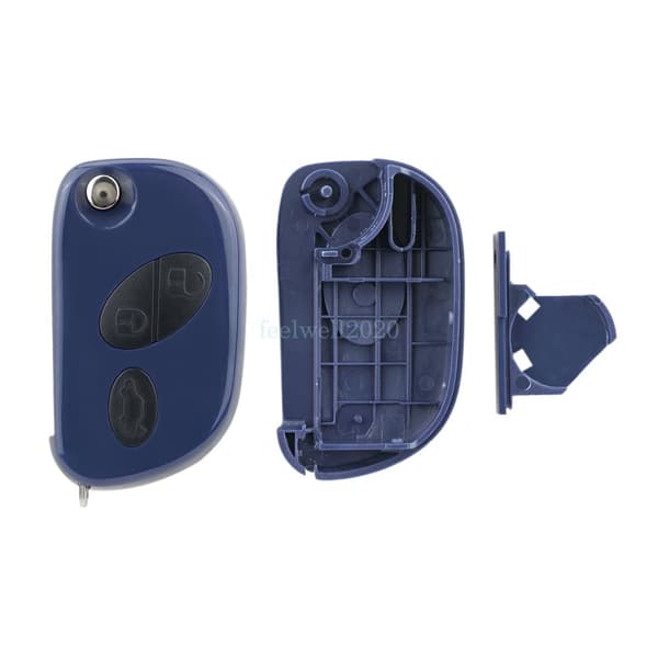 3 Button Flip Car Key Case For Maserati Gran Turismo S Quattroporte V 2007- 2012