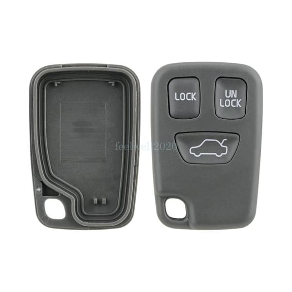 Replacement For Volvo S40 V40 S70 C70 V70 3 Button Car Remote Key Fob Case Shell