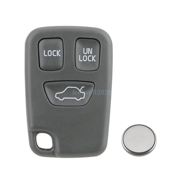 Replacement For Volvo S40 V40 S70 C70 V70 3 Button Car Remote Key Fob Case Shell