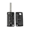 Miniatyrbilde 5 av 7: 2 Button Remote Flip Key Fob Case Shell For Peugeot Partner 2009 2010 2011 2012