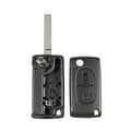 Miniatyrbilde 7 av 7: 2 Button Remote Flip Key Fob Case Shell For Peugeot Partner 2009 2010 2011 2012