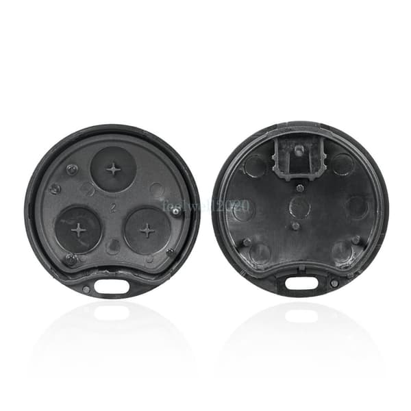 For Smart Fortwo City Roadster Forfour Coupe 3 Button Remote Key Fob Shell Blade