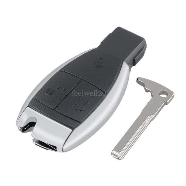 3 Button Remote Key Fob Case Shell Blade for Mercedes Benz W203 W204 W211 W168