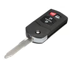 4 Button Car Flip Key Fob Case for Mazda 3 5 6 MX-5 RX8 2010 2011 2012 2013 2014