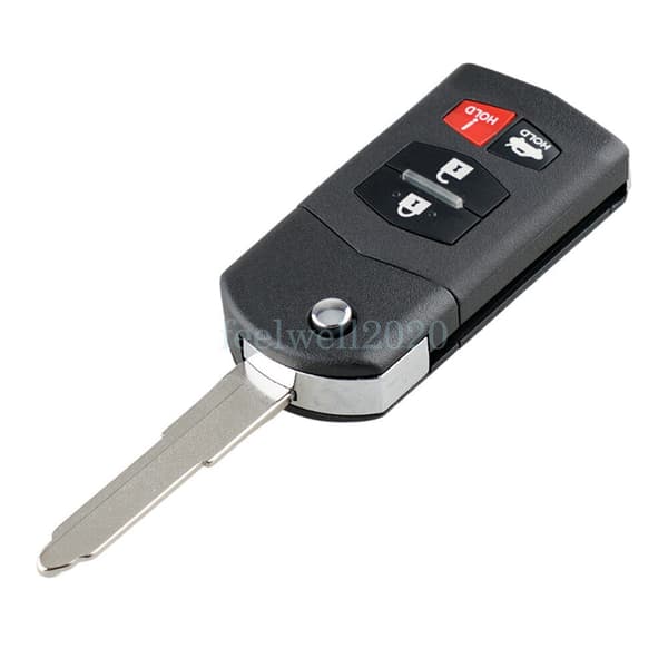 4 Button Remote Key Fob Case For Mazda 3 5 6 MX-5 RX8 2010 2011 2012 2013 2014