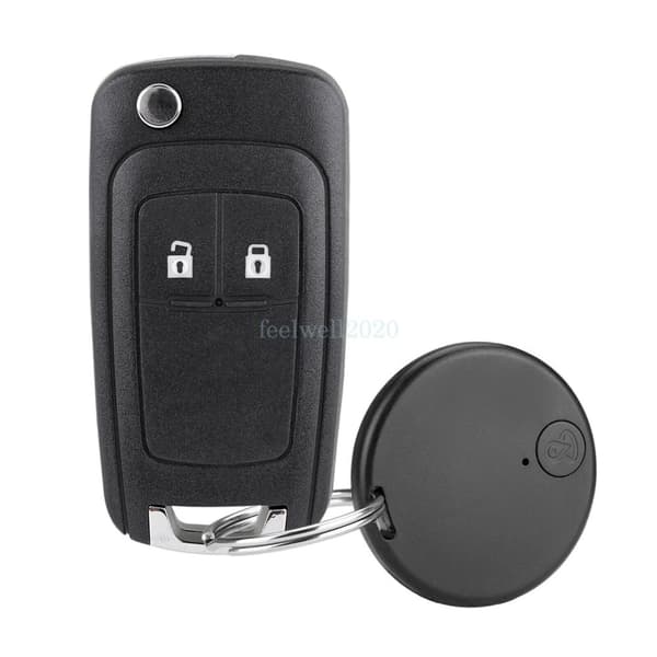 Flip Key Fob Case For Vauxhall Opel Astra J Insignia Zafira Corsa + GPS Tracker